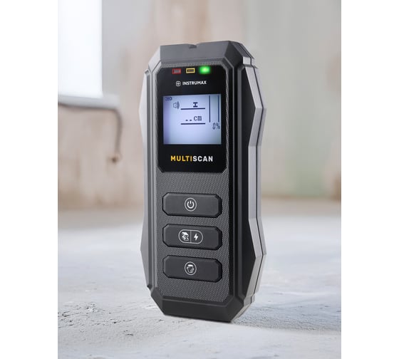 Детектор скрытой проводки INSTRUMAX металла, дерева Multiscan IM0168