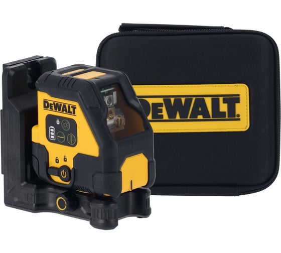 Аккумуляторный лазерный нивелир Dewalt DCLE14201RB, красный луч, 30 м, в чехле DCLE14201RB-XJ