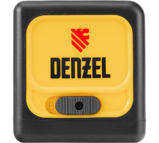 Лазерный уровень Denzel DQB, 30 м, зеленый луч, батарейки, сумка 35016