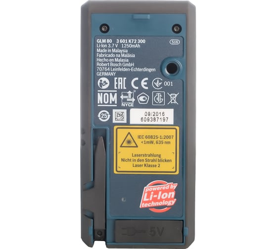 Лазерный дальномер-уклономер Bosch GLM 80 0.601.072.300