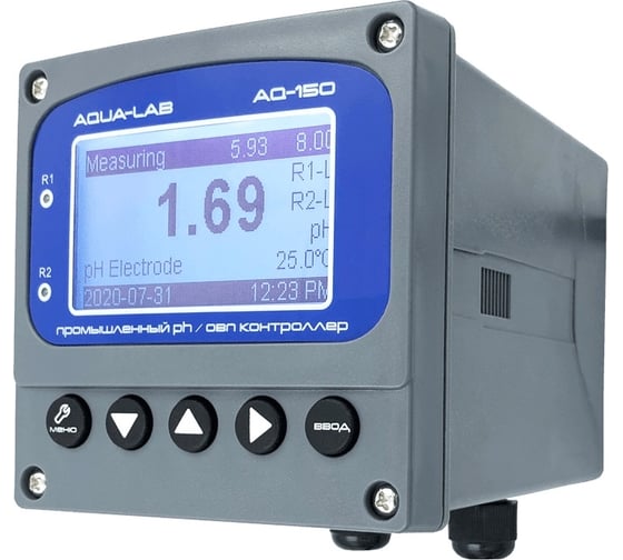 Промышленный pH/ОВП метр контроллер AQUA-LAB AQ-150