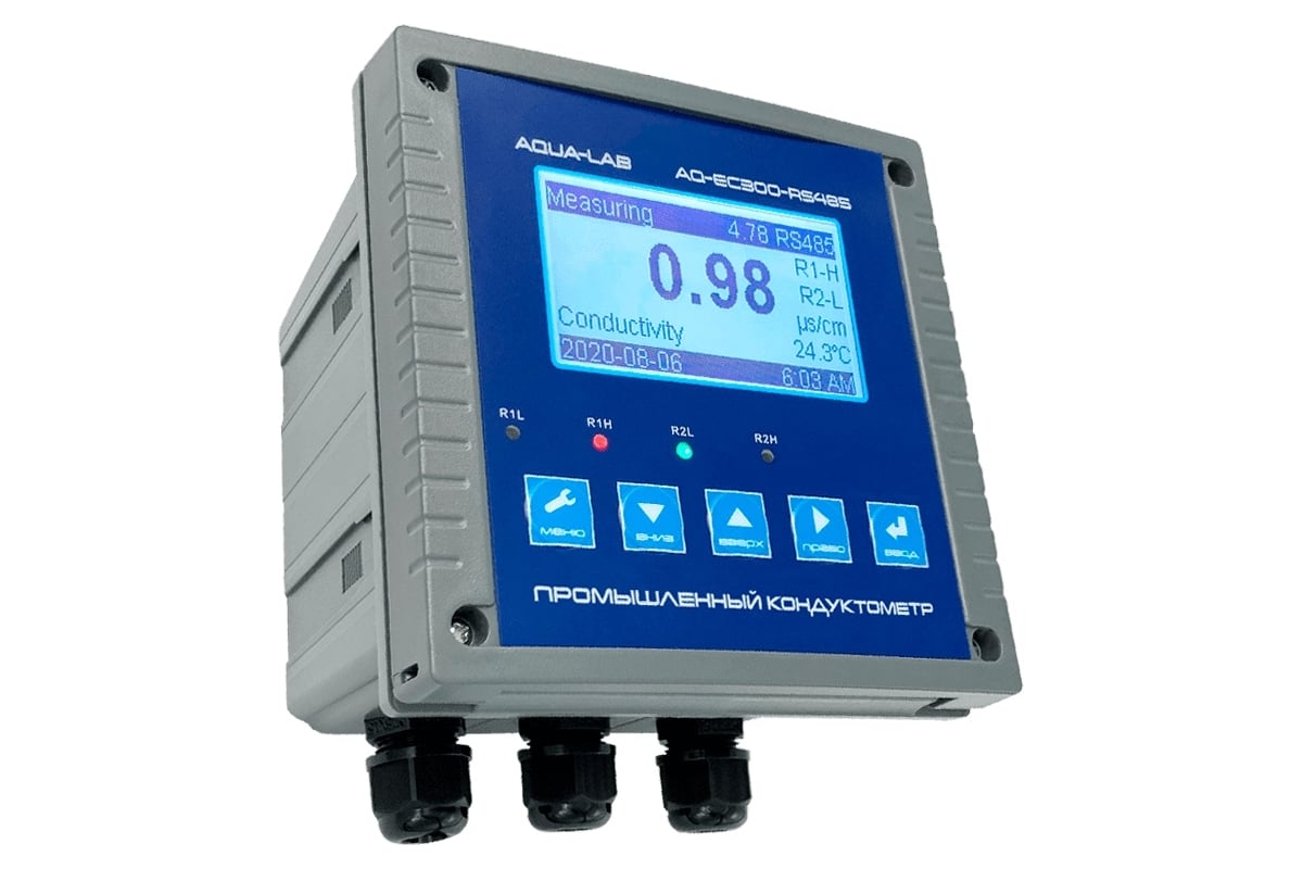 Промышленный кондуктометр-контроллер AQUA-LAB измеритель ...