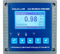 Промышленный кондуктометр-контроллер AQUA-LAB измеритель электропроводности AQ-EC300-RS485