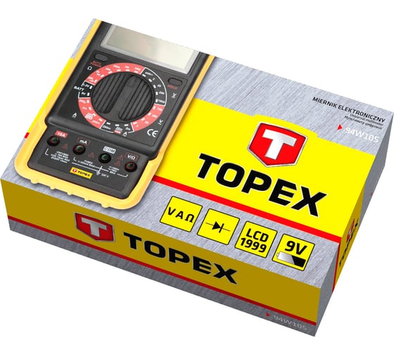 Цифровой мультиметр TOPEX 94W105