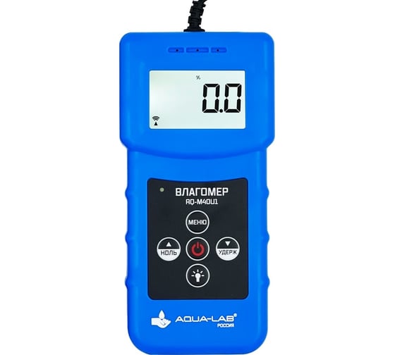 Проникающий влагомер для текстиля, шерсти, хлопка AQUA-LAB AQ-M40U1