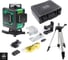 Комплект Лазерный уровень INSTRUMAX GL 4-360 Master SET+Штатив телескопический с резьбой 1/4 (5/8) дюйма TR-120 IM0175_K 1
