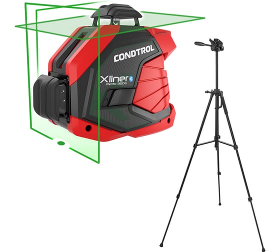 Комплект лазерный нивелир CONDTROL XLiner PENTO 360 G + штатив Н160 1-2-336 1