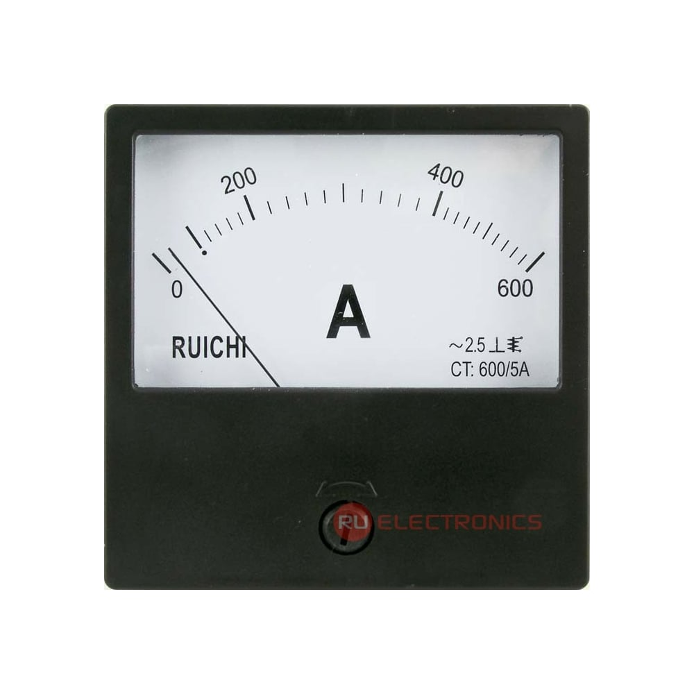 Аналоговый амперметр переменного тока Ruichi Ц42300, 600А/5, 50Гц 76400 ...