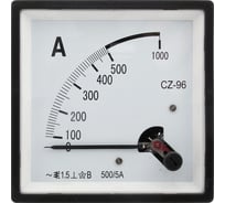 Амперметр Ruichi 500/5А, 50гц 71074