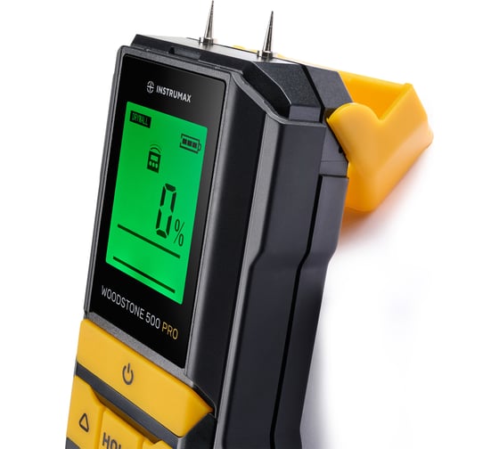 Профессиональный влагомер древесины и стройматериалов INSTRUMAX WOODSTONE 500 PRO IM0188
