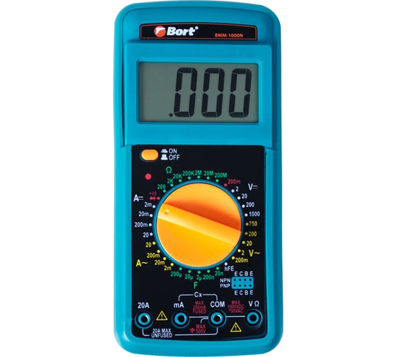 Мультитестер BORT BMM-1000N 91271143