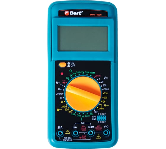 Мультитестер BORT BMM-1000N 91271143