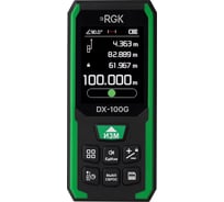 Строительная лазерная рулетка RGK DX-100G 723412