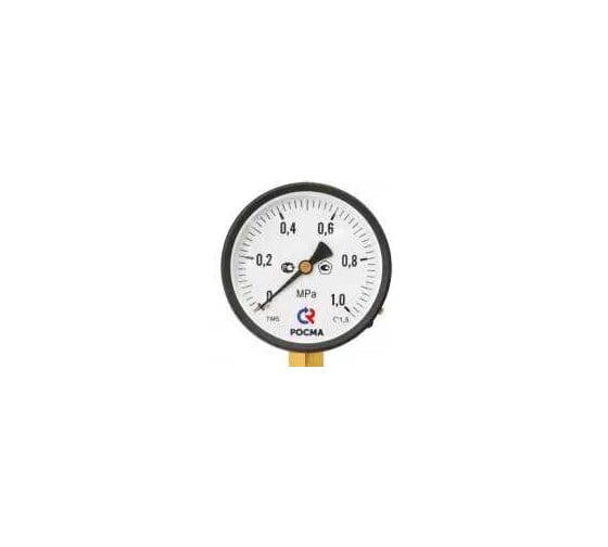Манометр РОСМА ТМ-310Р.00 радиальный (0-0.4МПа) М12х1.5 1.5, ДК63мм D270-08471 1
