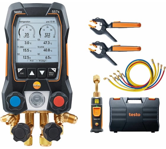 Цифровой манометрический коллектор Testo 557s Комплект 2, 0564 5572