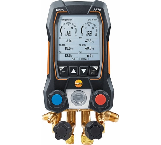 Цифровой манометрический коллектор Testo 557s Комплект 2, 0564 5572