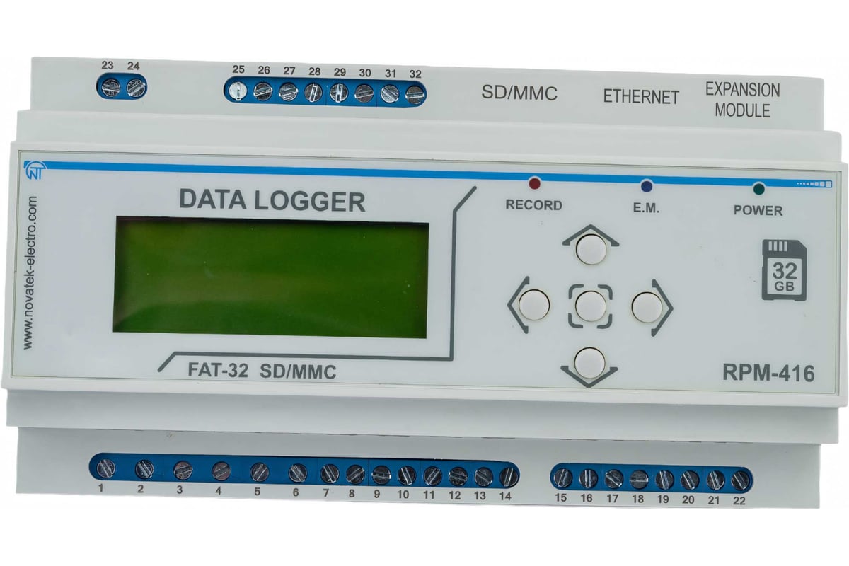 Регистратор электрических процессов Новатек-Электро микропроцессорный ...