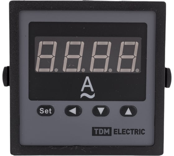 Цифровой амперметр TDM ЦП-А72 0-9999А-0.5-Р SQ1102-0521