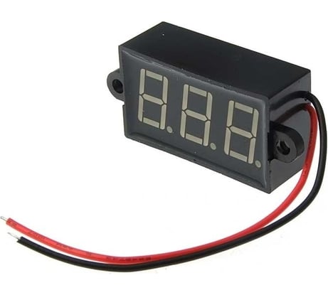 Цифровой вольтметр RUICHI 3.5-30VDC 98504
