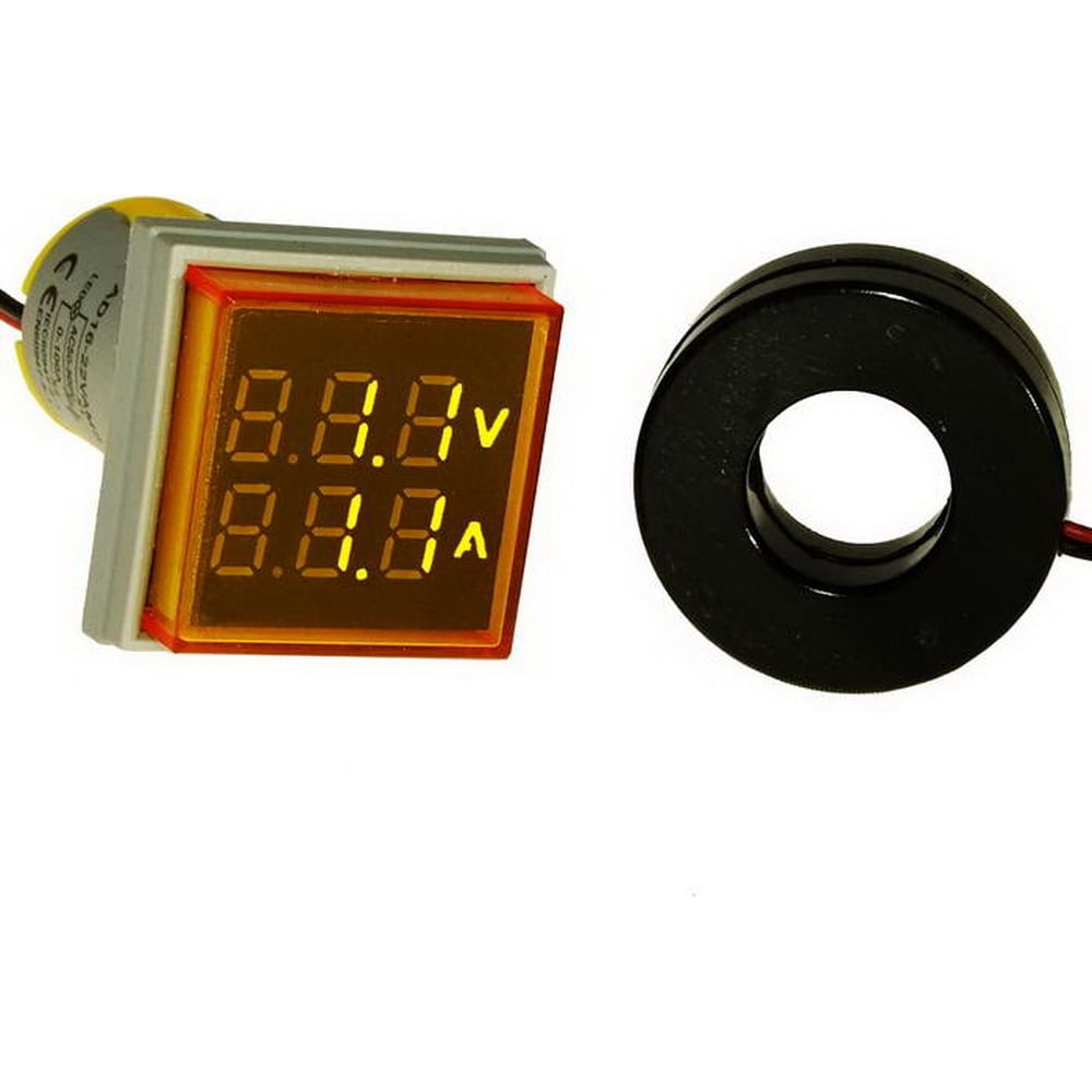 Цифровой вольтметр-амперметр переменного тока RUICHI DMS-202 110508 ...