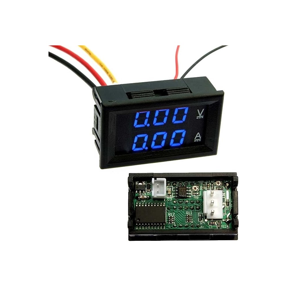 Цифровой вольтметр-амперметр RUICHI 97667 - выгодная цена, отзывы ...