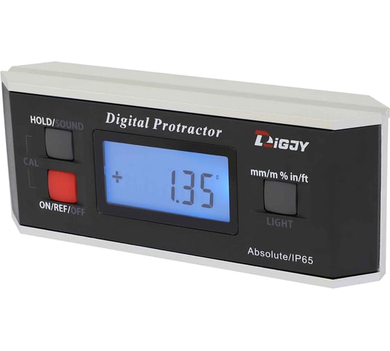Уровень-угломер DIGJY электронный 150x61x30мм IP65 Bluetooth 82413-00B 1