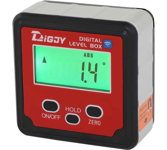 Уровень-угломер DIGJY электронный 60x60x25мм Bluetooth 82412SB-00B 1