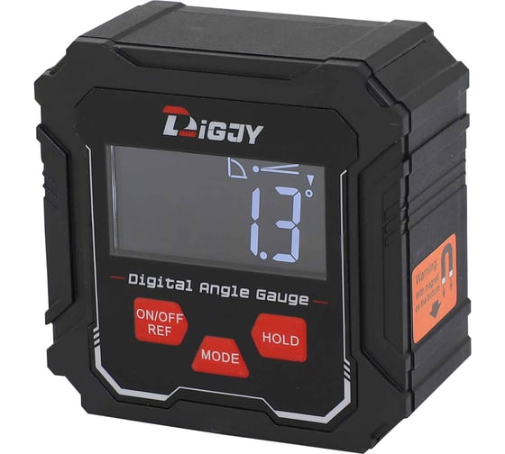 Уровень-угломер DIGJY электронный 60x60x25мм IP54 82432-A 1