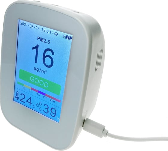 Монитор качества воздуха Espada D9 CO2, HCHO, TVOC, PM2,5, PM10 44027 1