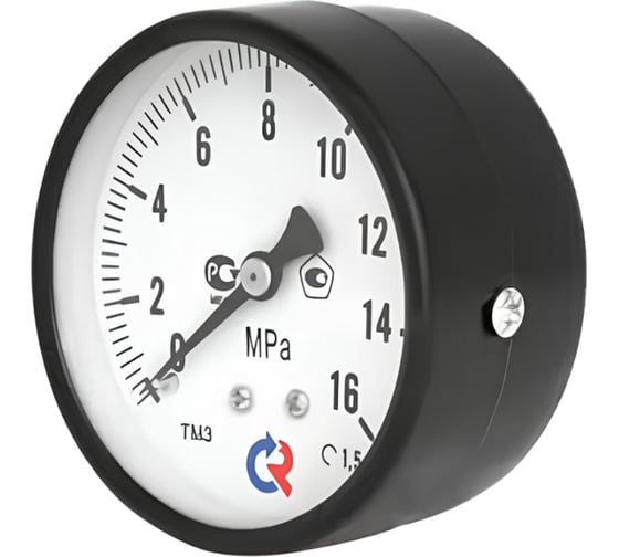 Манометр Росма ТМ-310Т.00 осевой (0-1МПа) М12х1.5 1.5, ДК63мм D270-08486 1