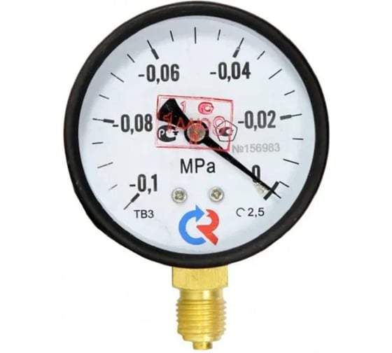 Вакуумметр Росма ТВ-310Р.00 (-0.1-0 МПа) G1/4 1.5 63 мм, радиальный, кл. точн. 1.5 D070-08723 1