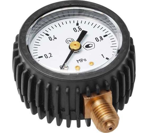 Манометр Росма ТМ-210Р.00 радиальный (0-1МПа) M12х1.5 2.5, ДК50мм, Газ D070-06977 1