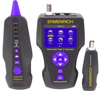 Измеритель длины кабеля Ermenrich NetGeeks NL80, фиолетовый 85673
