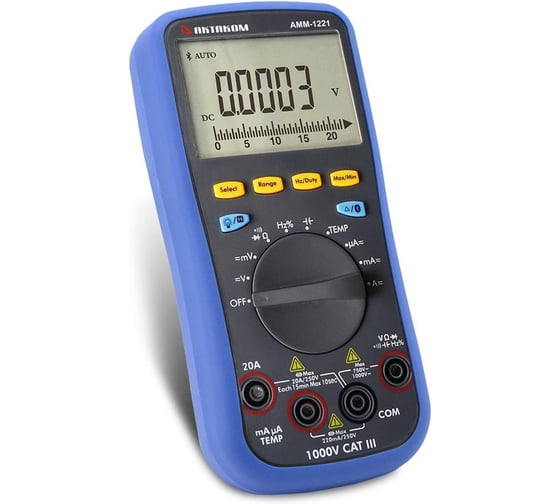 Мультиметр цифровой Актаком АММ-1221 1