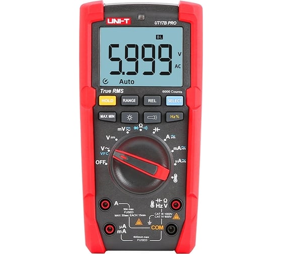 Цифровой мультиметр UNI-T UT17B PRO 00-00007707