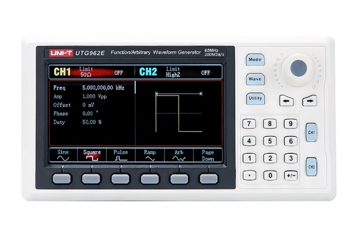 Генератор сигналов uni-t utg962e 00-00007795