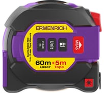 Рулетка с лазерным дальномером Ermenrich («3 в 1») Reel SLR600 PRO 86175