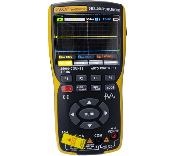 Осциллограф-мультиметр V&A с поверкой VA-OS2050S 1