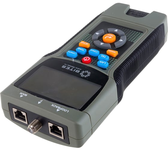 Сетевой тестер кабеля 5Bites UTP/FTP/STP RJ45, TEL RJ11/12, BNC, рефлектометр TDR, LCD LY-CT030 PRO