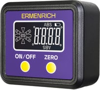 Цифровой уровень Ermenrich Verk LQ20, фиолетовый 85691