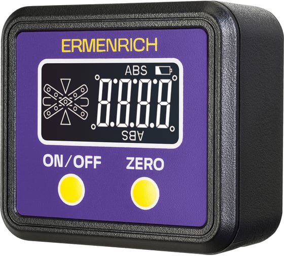 Цифровой уровень Ermenrich Verk LQ20, фиолетовый 85691