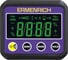 Цифровой уровень Ermenrich Verk LQ30, фиолетовый 85692 6