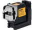 Аккумуляторный лазерный нивелир DEWALT DCLE14301GB, 10.8В, зеленый луч, 30м, со встроенной АКБ, в чехле DCLE14301GB-XJ 4