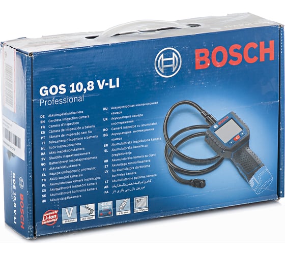 Аккумуляторная смотровая камера Bosch GOS 10,8 V-LI 0.601.241.004