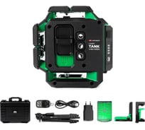 Лазерный уровень профессиональный ADA LaserTANK 4-360 GREEN Ultimate Edition с калибровкой А00632К
