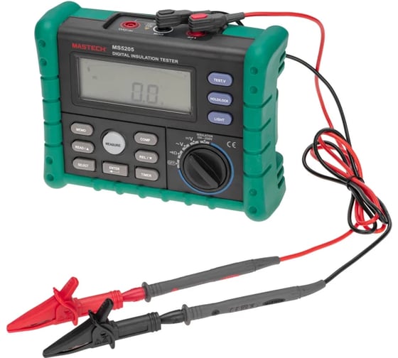 Измеритель сопротивления изоляции Mastech MS5205 M186
