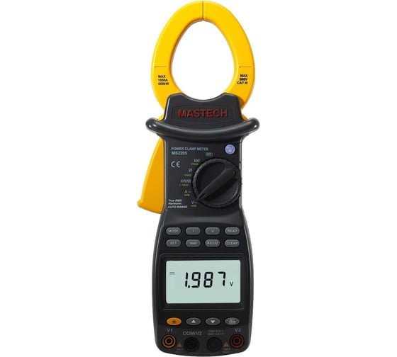 Токовые клещи Mastech MS2205 M180 1