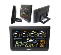 Метеостанция BVItech TUYA с беспроводным датчиком (черный) BV-673 TKx BV-673TK