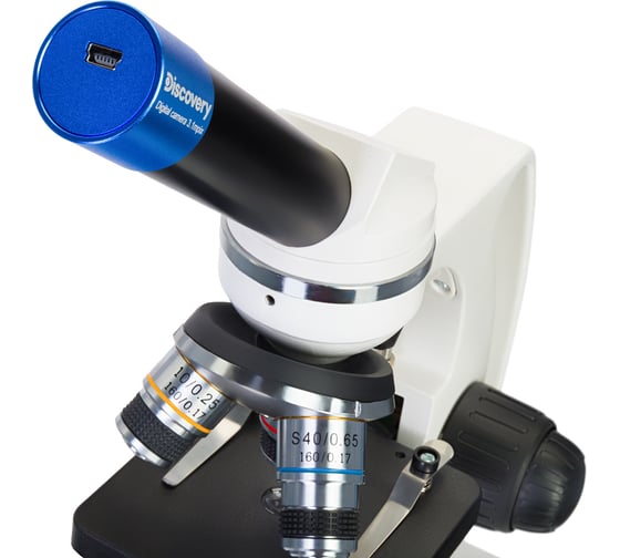 Цифровой микроскоп Discovery Femto Polar с книгой 77986