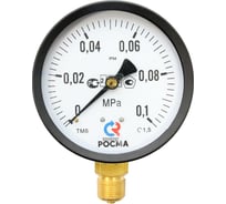 Манометр РОСМА ТМ-610Р.00 радиальный (0-0.1МПа) М20х1.5 IP54 1.5, ДК150мм D270-08568